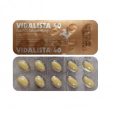 Vidalista Tadalafil 40 mg (2strippen, 20 tabletten)